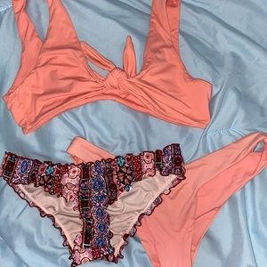 Bikini top bikini bottom SWIM bundle!